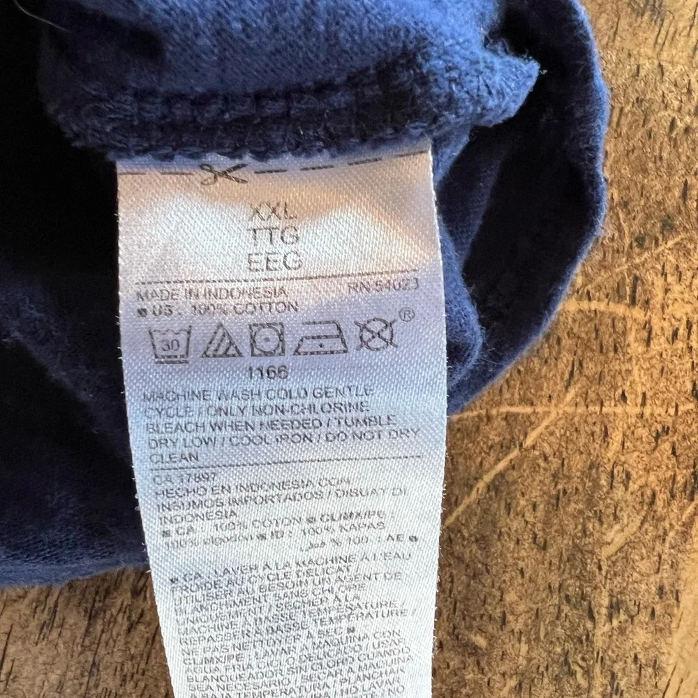 Old Navy Tie Front Short Sleeve Shirt - Picture 3 of 3